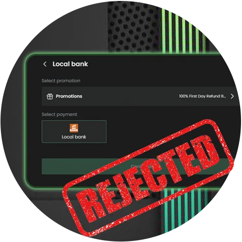 Check rejection reasons on official Baji India site.