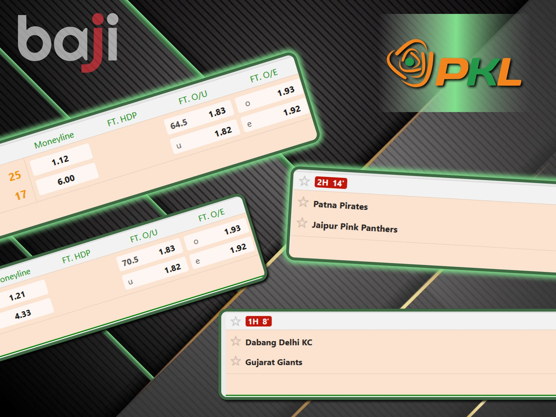 Baji has prepared tactics for betting on PKL.